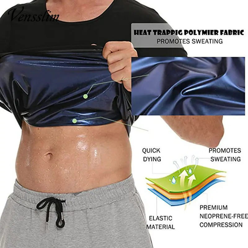 Men’s Sauna Fat-Loss Shirt