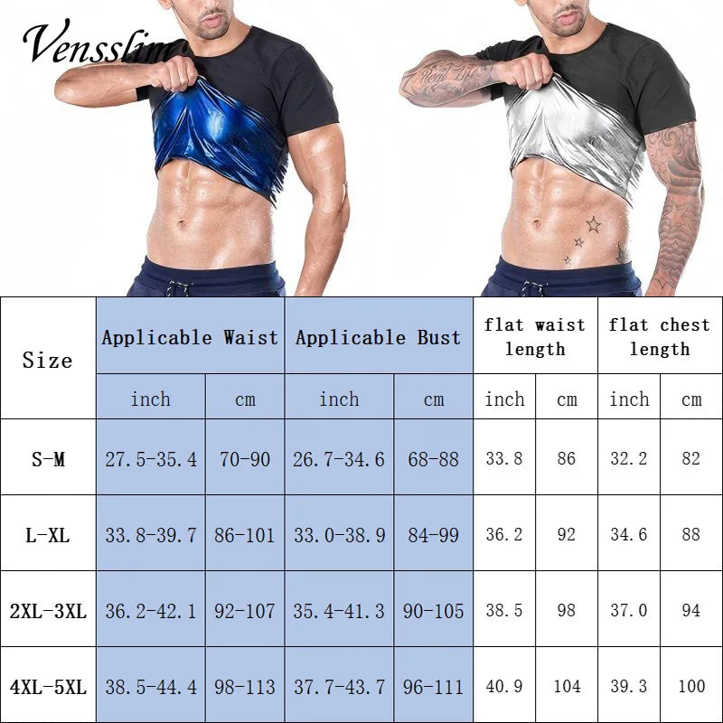 Men’s Sauna Fat-Loss Shirt