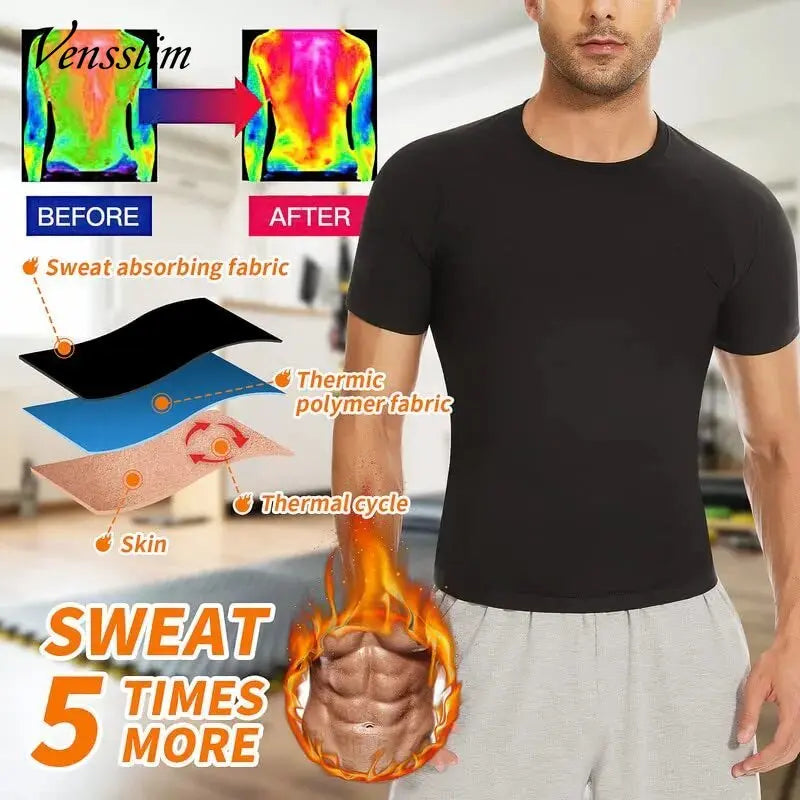 Men’s Sauna Fat-Loss Shirt