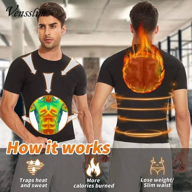 Men’s Sauna Fat-Loss Shirt